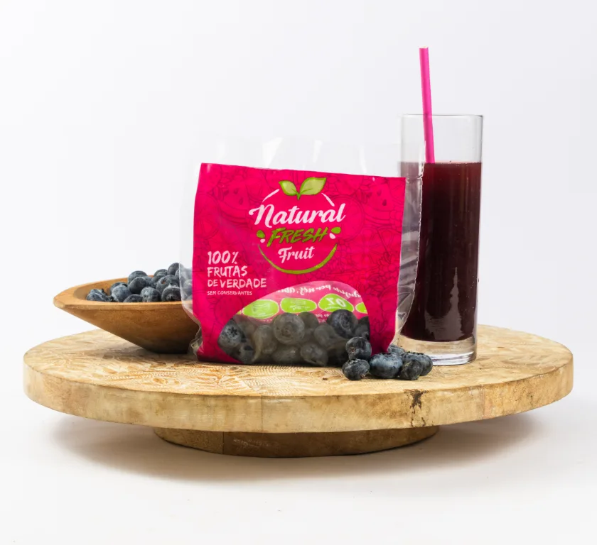 Fruta congelada porcionada Blueberry — Natural Fresh Fruit