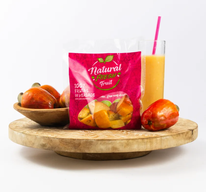 Fruta congelada porcionada Caju — Natural Fresh Fruit
