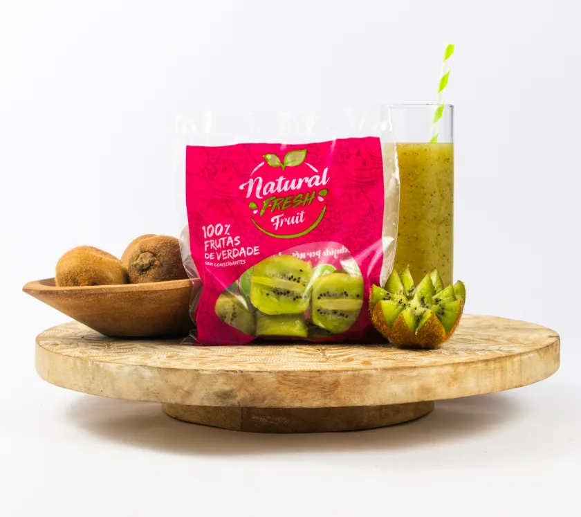 Fruta congelada porcionada Kiwi — Natural Fresh Fruit