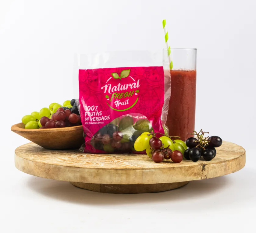Fruta congelada porcionada 3 Uvas — Natural Fresh Fruit